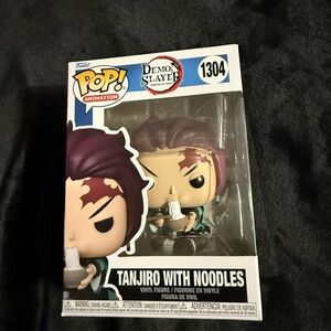 Funko Pop! Animation Tanjiro with Noodles Vinyl Figure